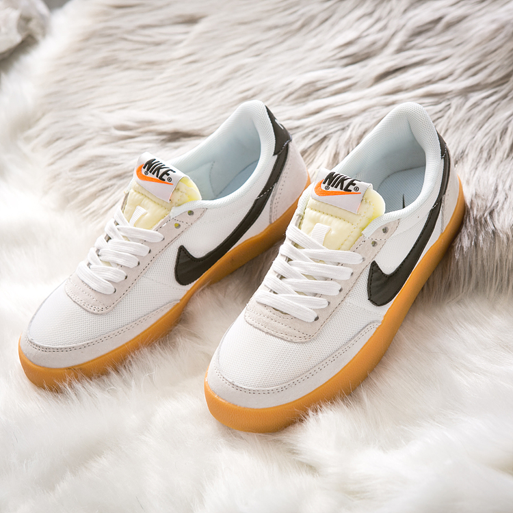 Women Nike Killshot 2 Leather Beign Black Shoes - Click Image to Close